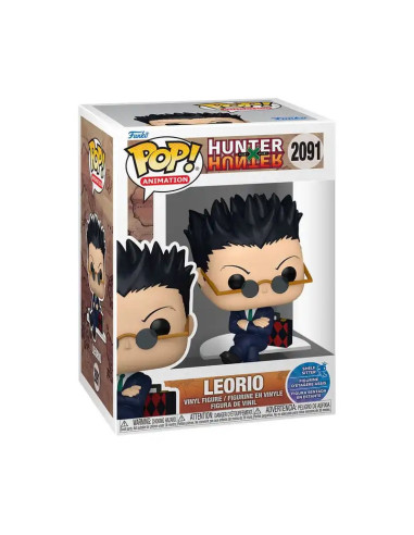 FUNKO POP HUNTER x HUNTER LEORIO SHELF SITTER