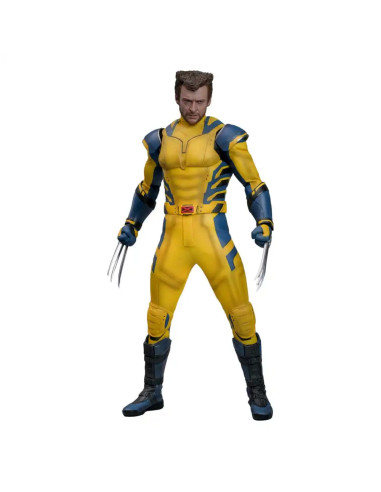 FIGURA ARTICULADA HOT TOYS MARVEL Deadpool & Wolverine Movie Masterpiece Figura 1/6 WOLVERINE (Deluxe Version) 31 cm