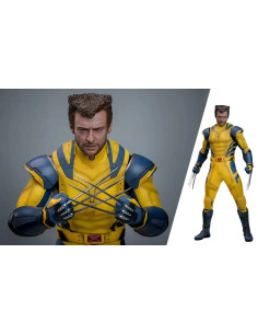 FIGURA ARTICULADA HOT TOYS MARVEL Deadpool & Wolverine Movie Masterpiece Figura 1/6 WOLVERINE (Deluxe Version) 31 cm 2