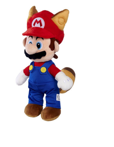 PELUCHE SUPER MARIO BROS. TANUKI MARIO 30cm