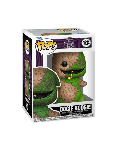 FUNKO POP PESADILLA ANTES DE NAVIDAD PATCHWORK OOGIE BOOGIE