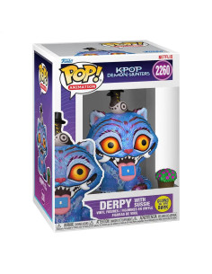FUNKO POP KPOP DEMON HUNTERS DERPY with SUSSIE (GLOW)