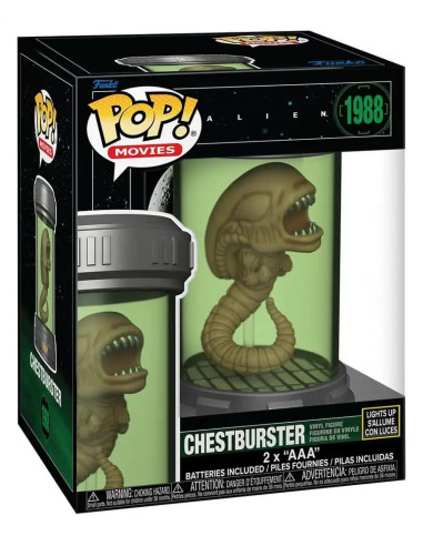FUNKO POP ALIEN 1988 CHESTBUSTER (CON LUZ)