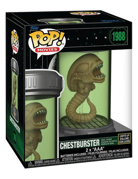 FUNKO POP ALIEN 1988 CHESTBUSTER (CON LUZ)