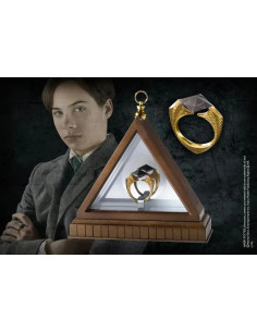 REPLICA HARRY POTTER 1/1 ANILLO LORD VOLDEMORT (bañado en oro)
