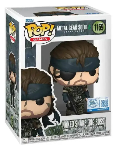 FUNKO POP METAL GEAR SOLID 3 Big Boss SPECIAL EDITION