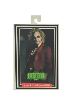 FIGURA ARTICULADA NECA REELTOYS BEETLEJUICE BEETLEJUICE Ultimate Red Tuxedo 18 cm 2