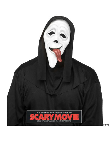 MASCARA FUN WORLD SCREAM GHOST FACE (WASSUP!)