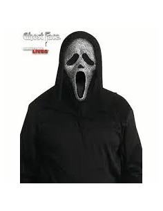 MASCARA FUN WORLD SCREAM GHOST FACE BLING