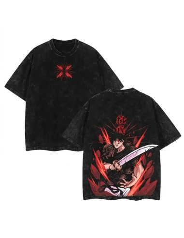 CAMISETA JUJUTSU KAISEN TOJI RED T- XL