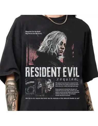 CAMISETA RESIDENT EVIL REQUIEM T-S