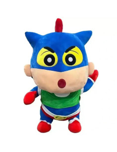 PELUCHE SHIN CHAN COSPLAY ULTRA HEROE 48cm
