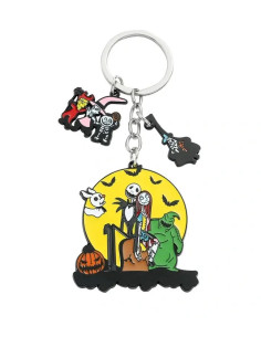 LLAVERO PESADILLA ANTES DE NAVIDAD JACK SALLY & FRIENDS