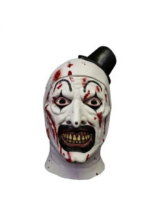 MASCARA DE LATEX TRICK OR TRICK STUDIO TERRIFIER ART THE CLOWN BLOODY EDITION