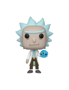 FUNKO POP RICK AND MORTY RICK with CRYSTAL SKULL