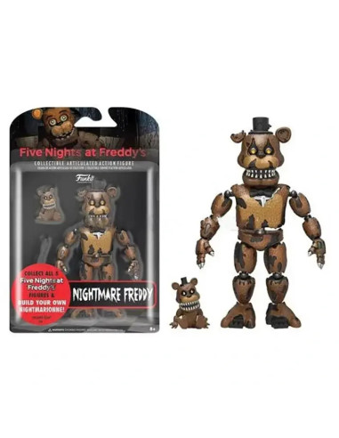 FIGURA ARTICULADA FIVE NIGHTS AT FREDDYS NIGHTMARE FREDDY