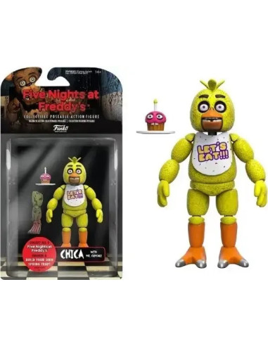 FIGURA ARTICULADA FIVE NIGHTS AT FREDDYS CHICA