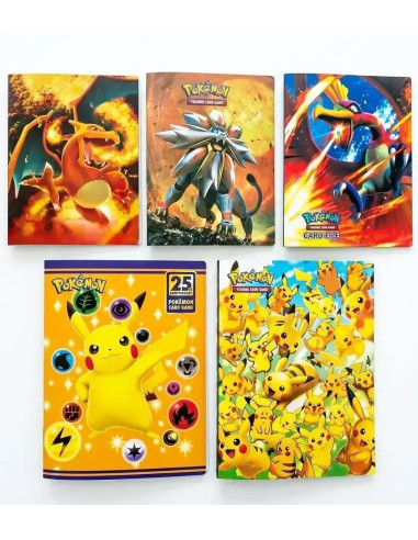 ALBUM PARA TCG POKEMON (30 PAGINAS, 240 CARTAS)