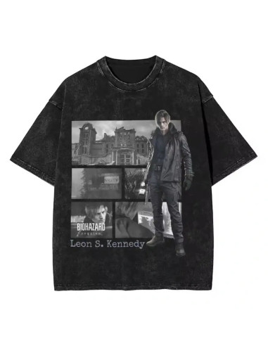 CAMISETA RESIDENT EVIL REQUIEM LEON S. KENNEDY