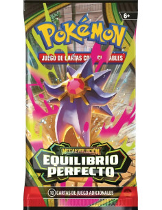 JUEGO DE CARTAS SOBRE INDIVIDUAL POKEMON TCG MEGAEVOLUCION EQUILIBRIO PERFECTO (ESPAÑOL)