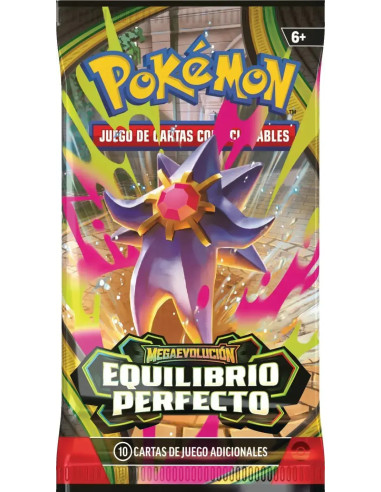JUEGO DE CARTAS SOBRE INDIVIDUAL POKEMON TCG MEGAEVOLUCION EQUILIBRIO PERFECTO (ESPAÑOL)