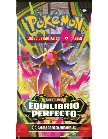 JUEGO DE CARTAS SOBRE INDIVIDUAL POKEMON TCG MEGAEVOLUCION EQUILIBRIO PERFECTO (ESPAÑOL)