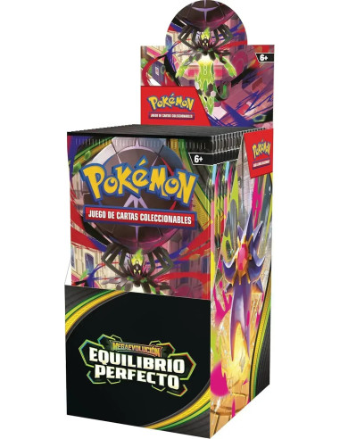 JUEGO DE CARTAS SOBRE INDIVIDUAL POKEMON TCG MEGAEVOLUCION EQUILIBRIO PERFECTO (ESPAÑOL)