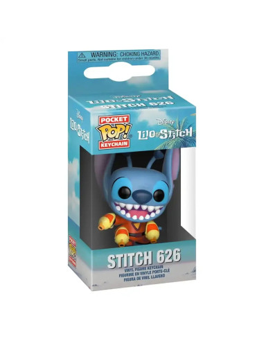 LLAVERO FUNKO DISNEY STITCH 626 w/ BLASTER