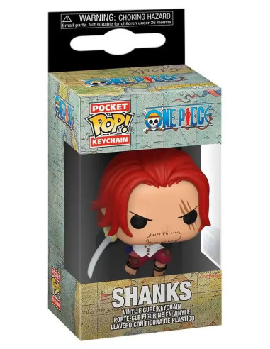 LLAVERO FUNKO ONE PIECE SHANKS