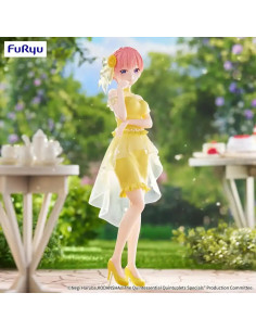 FIGURA LAS QUINTILLIZAS Trio-Try-iT Nakano Ichika Pastel Dress Ver 21 cm