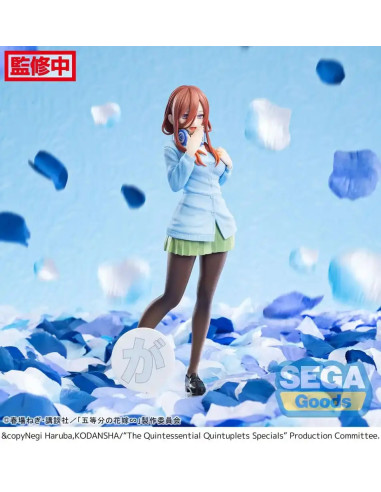 FIGURA LAS QUINTILLIZAS Luminasta PVC Miku Nakano 20 cm