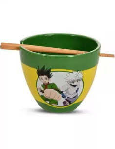 BOWL PARA RAMEN + PALILLOS HUNTER x HUNTER 473ml