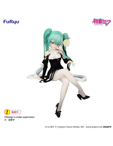 FIGURA HATSUNE MIKU Flower Fairy White Rose 14 cm