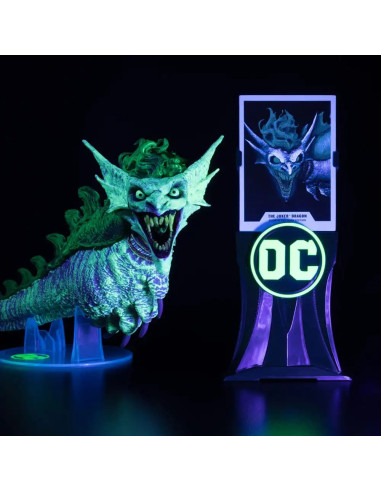 FIGURA McFARLANE DC THE JOKER DRAGON DARK KNIGHTS METAL GLOW IN THE DARK EDITION