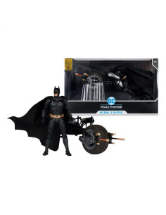 FIGURA McFARLANE DC MULTIVERSE BATMAN & BATPOD
