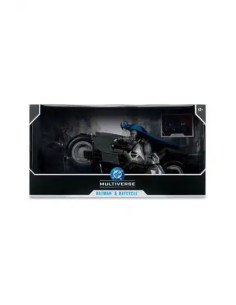 FIGURA McFARLANE DC MULTIVERSE BATMAN & BATCYCLE