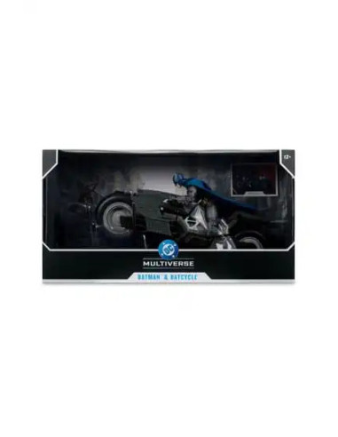 FIGURA McFARLANE DC MULTIVERSE BATMAN & BATCYCLE