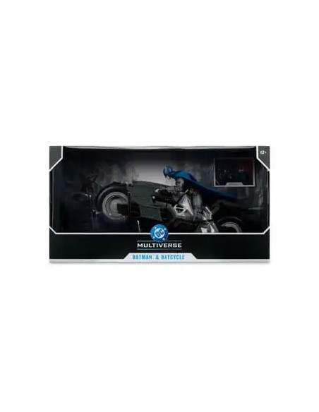 FIGURA McFARLANE DC MULTIVERSE BATMAN & BATCYCLE