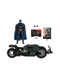 FIGURA McFARLANE DC MULTIVERSE BATMAN & BATCYCLE 2
