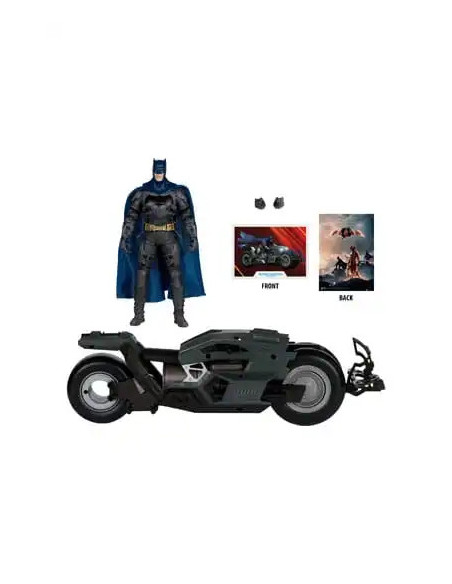 FIGURA McFARLANE DC MULTIVERSE BATMAN & BATCYCLE