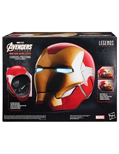 Vengadores: Endgame Marvel Legends Casco Electronico Iron Man Mark LXXXV
