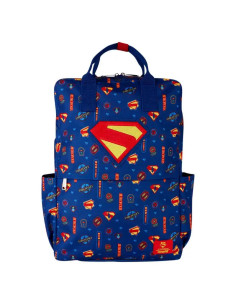MOCHILA LOUNGEFLY DC COMICS FULL SIZE SUPERMAN