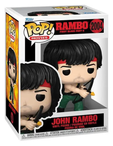 FUNKO POP RAMBO FIRST BLOOD PART 2 JOHN RAMBO w/ BOW