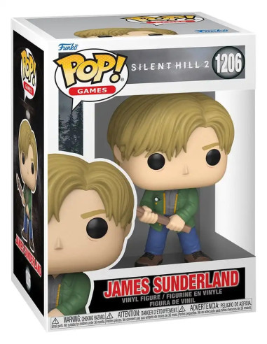 FUNKO POP SILENT HILL 2 JAMES SUNDERLAND