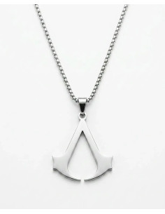 COLGANTE ACERO INOXIDABLE ASSASSINS CREED LOGO