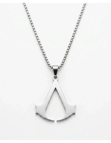 COLGANTE ACERO INOXIDABLE ASSASSINS CREED LOGO