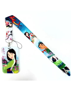 LANYARD with CARD HOLDER DISNEY MULAN