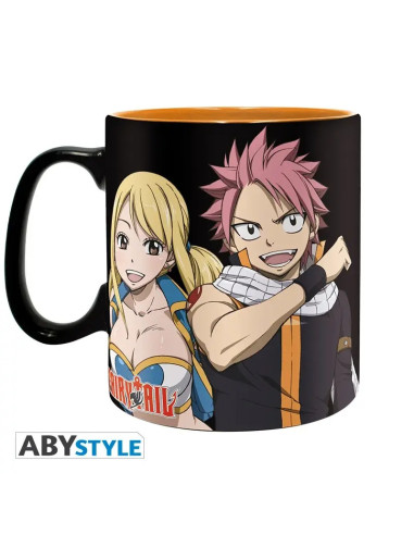 TAZA FAIRY TAIL NATSU & LUCY and EMBLEM 460ml