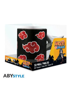 TAZA 3D SHAPED MUG NARUTO SHIPPUDEN SHURIKEN HANDLE 460ml
