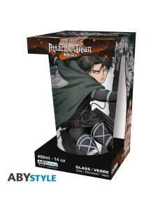 VASO ATAQUE A LOS TITANES LEVI S4 400ml